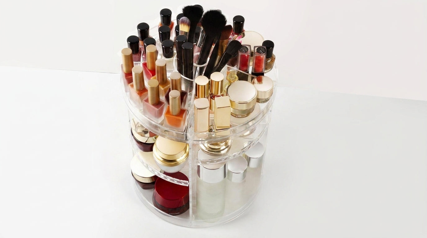Organizador de Maquillaje Giratorio 360°